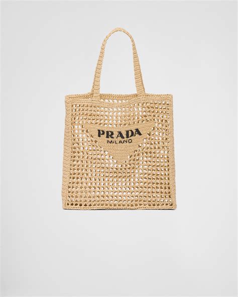 prada shopping tote bag